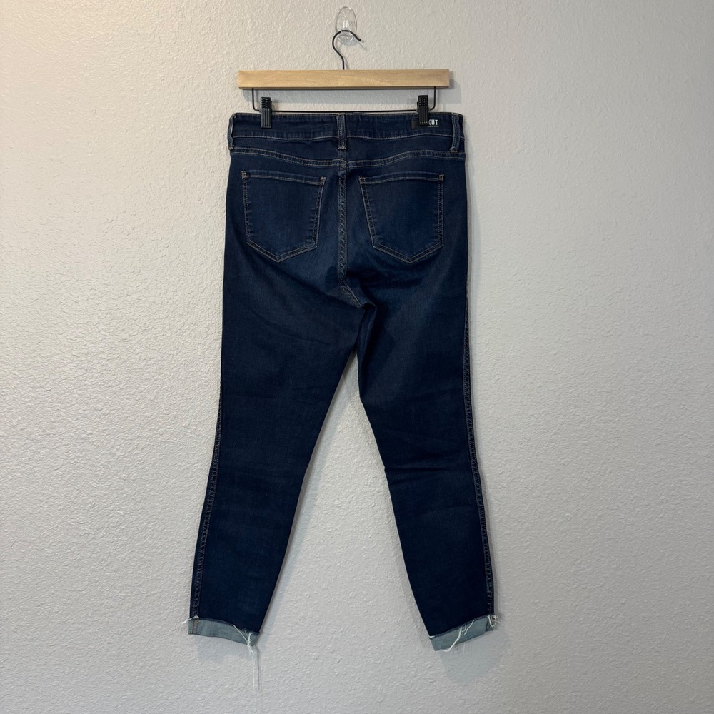 Kut from the Kloth 8 Blue Connie High Rise Fab AB Ankle Skinny Jeans KP1224MA9 - Picture 3 of 13